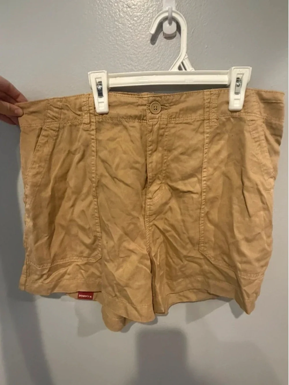 Social Standard by Sanctuary Utility Shorts Women’s XL Khaki Casual